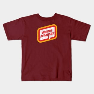 Weiner, Arkansas Kids T-Shirt